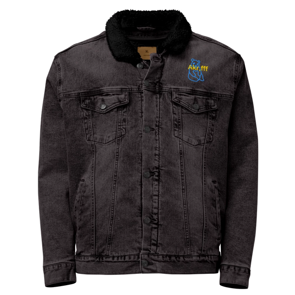 Unisex Sherpa Denim Jacket | Threadfast Apparel 372J