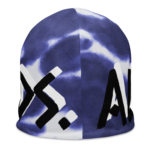 Tie Dye Print Beanie