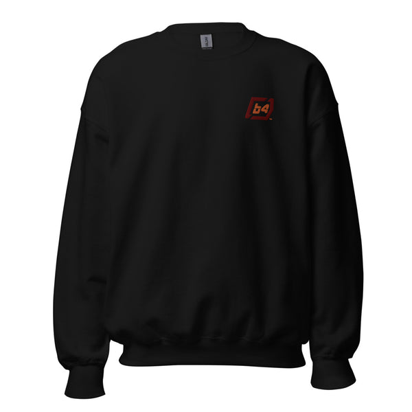 Unisex Crew Neck Sweatshirt | Front logo | Back moto