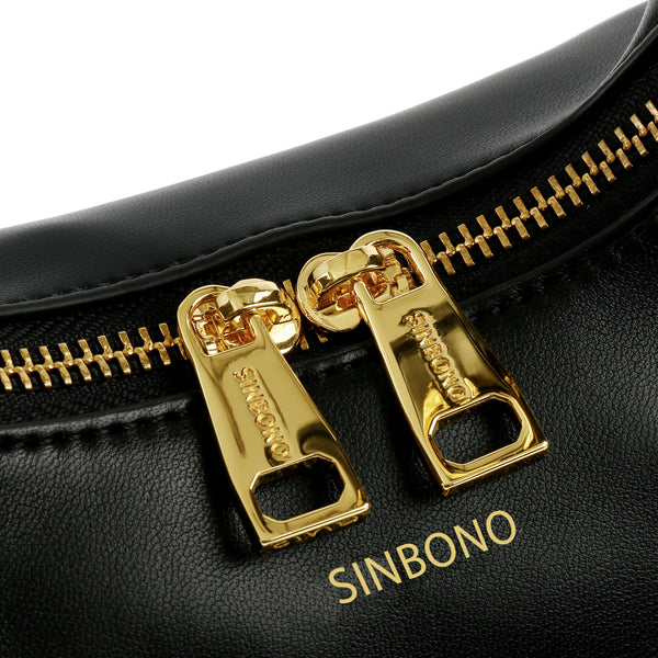 SINBONO Vienna Bags Women's Vegan Leather Hobo Handbag