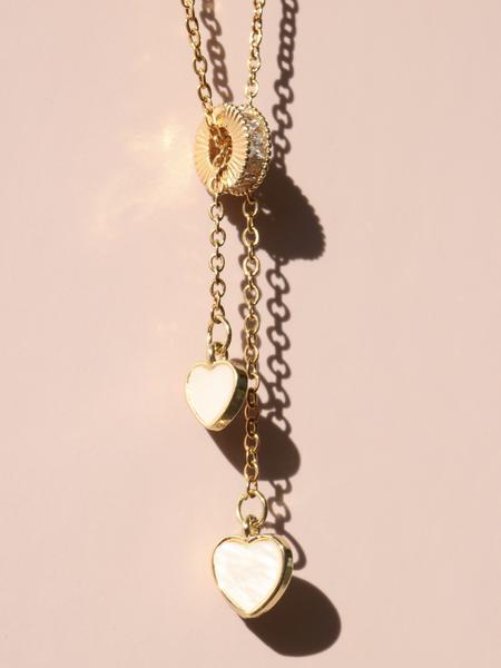 Dual heart Necklace