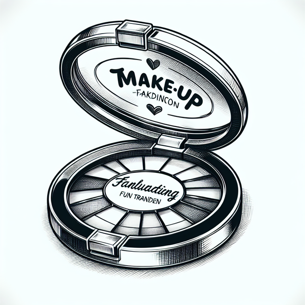 Make up with toy compacts