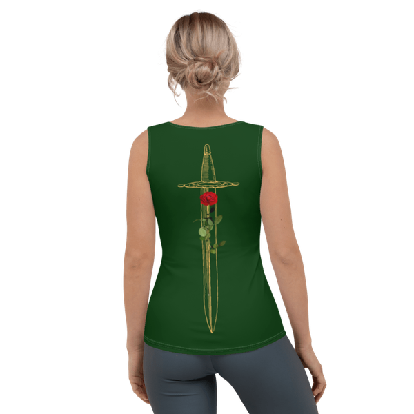 Rose and Sword-Women's Tank Top