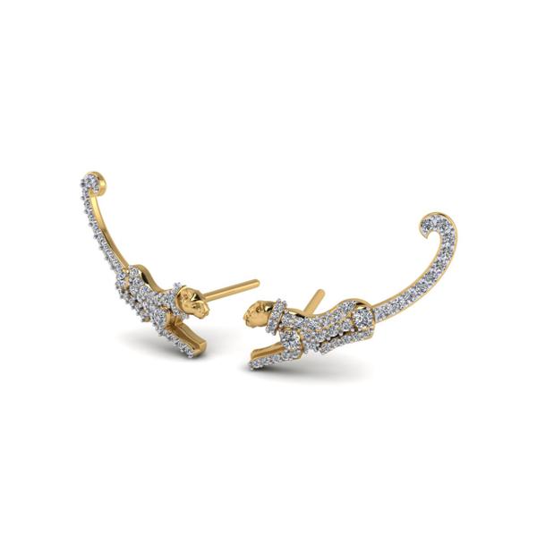 The Jaguar Diamond Earrings