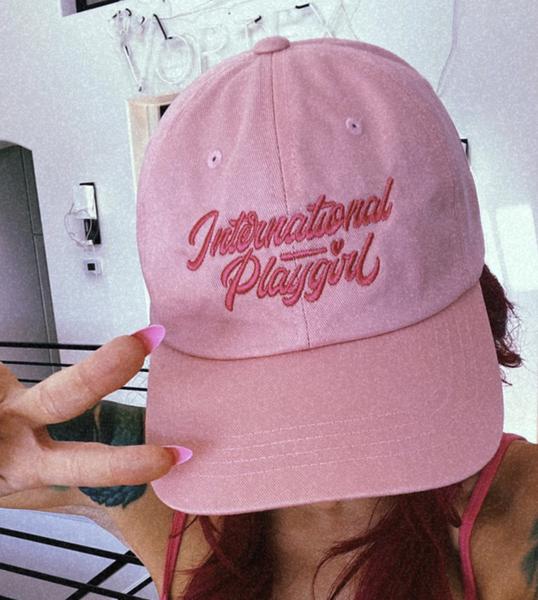 International Playgirl Hat (Black or Pink)