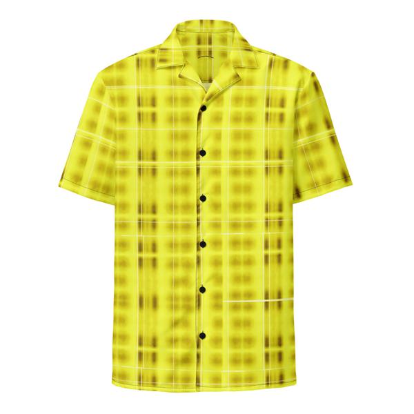 Janet Audrey Wilson Designs All-Over Print Unisex Button Shirt