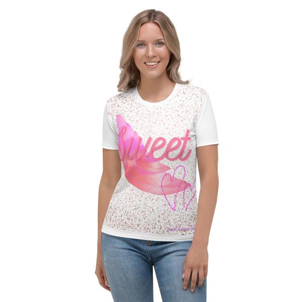 All-Over Print Women's Crew Neck T-Shirt