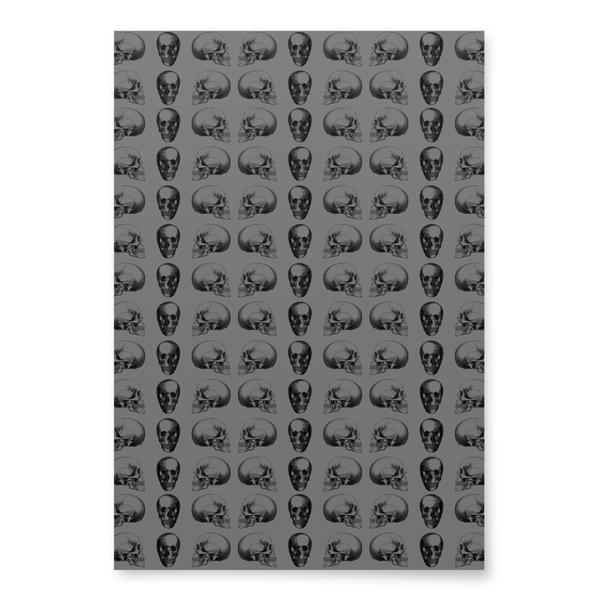 Wrapping Paper Sheets (3) Skulls