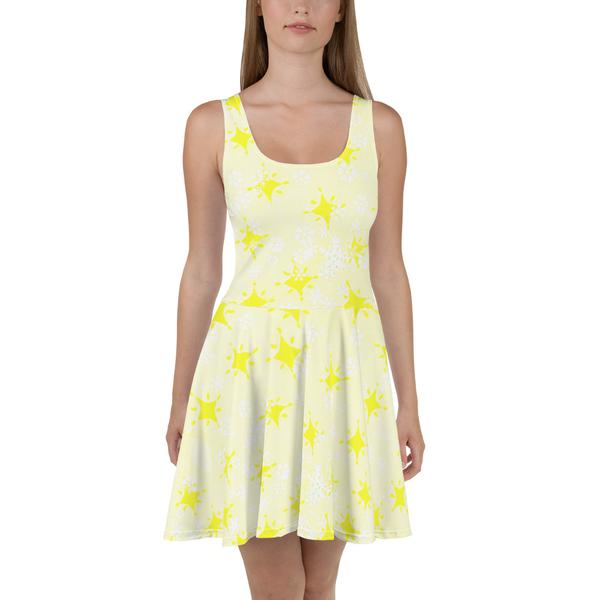 All-Over Print Skater Dress