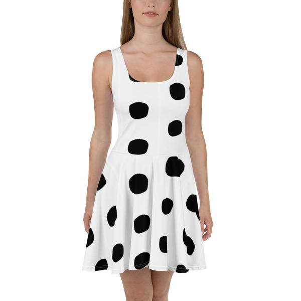 All-Over Print Skater Dress