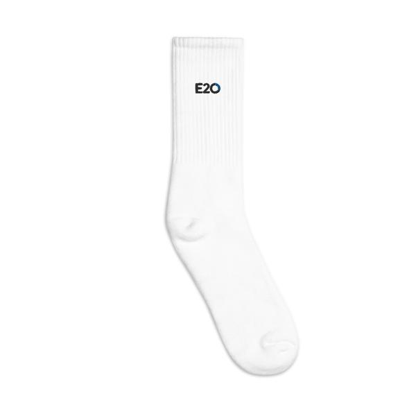 Embroidered Crew Socks | SOCCO SC200