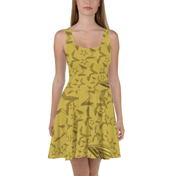 Enhance, by Janet Audrey Wilson, All-Over Print Skater Dress