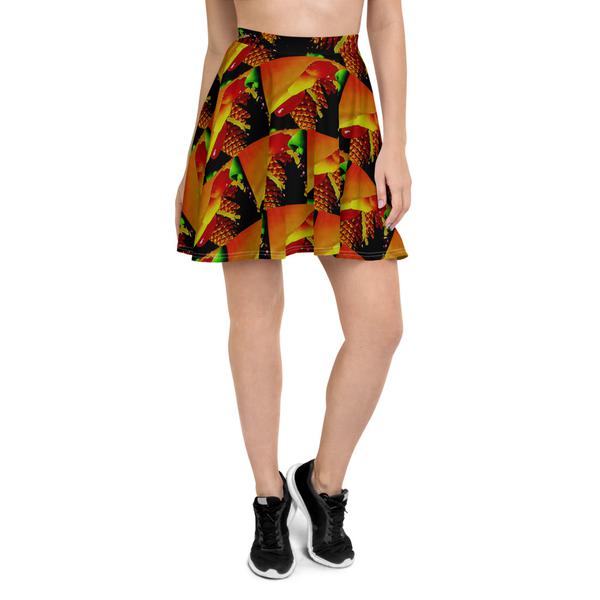 All-Over Print Skater Skirt