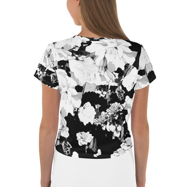 All-Over Print Crop Tee