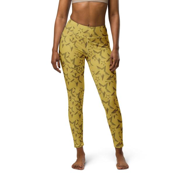 Enhance, by Janet Audrey Wilson, All-Over Print Yoga Leggings