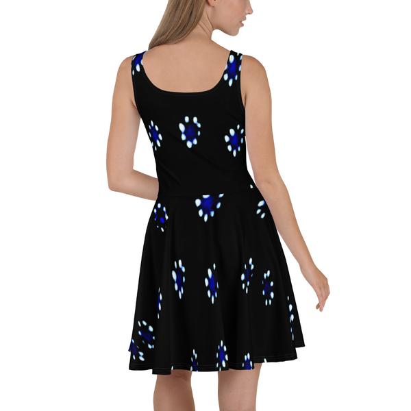 All-Over Print Skater Dress