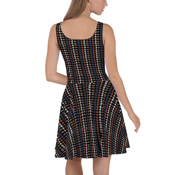 Elements-All-Over Print Skater Dress