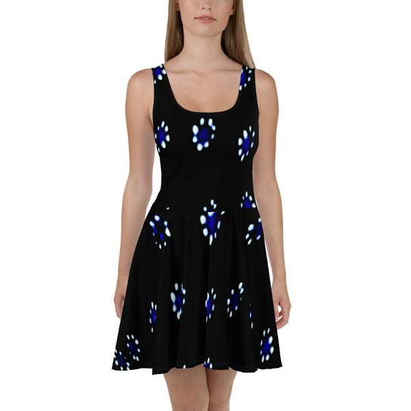 All-Over Print Skater Dress