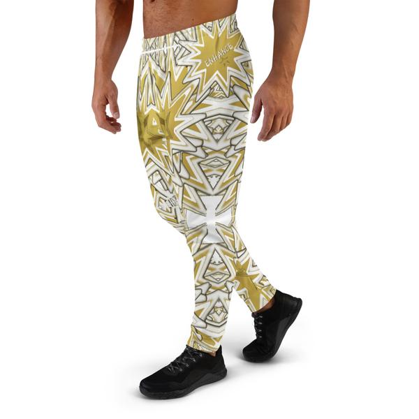 Enhance, by Janet Audrey Wilson, All-Over Print Recycled Men’s Joggers