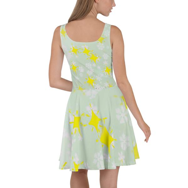 All-Over Print Skater Dress