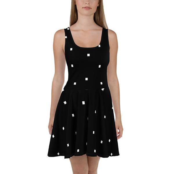 All-Over Print Skater Dress