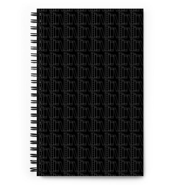 Spiral Notebook-books-dark