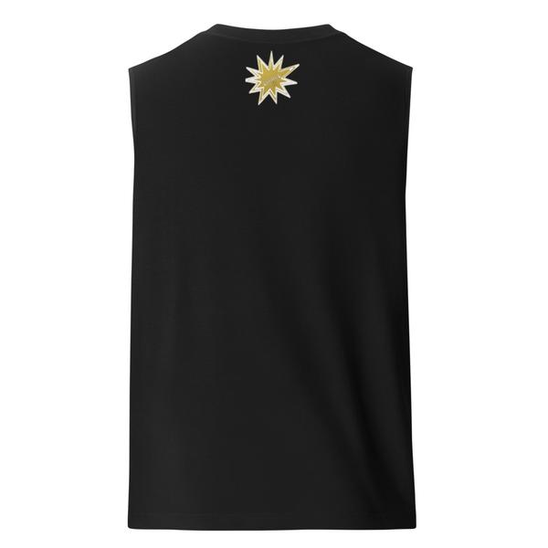 Enhance, Janet Audrey Wilson, Unisex Muscle Shirt | Bella