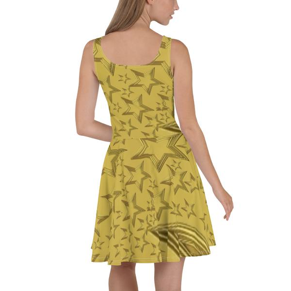 Enhance, by Janet Audrey Wilson, All-Over Print Skater Dress