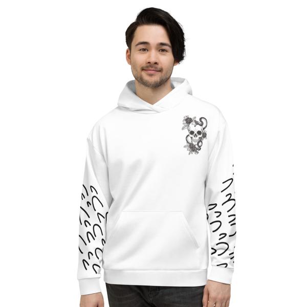 Snake and Skull Hoodie light