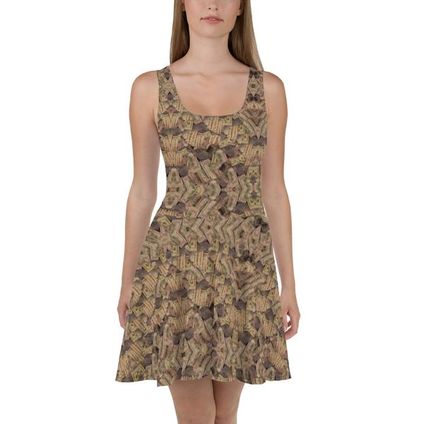 All-Over Print Skater Dress