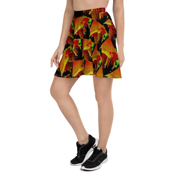 All-Over Print Skater Skirt