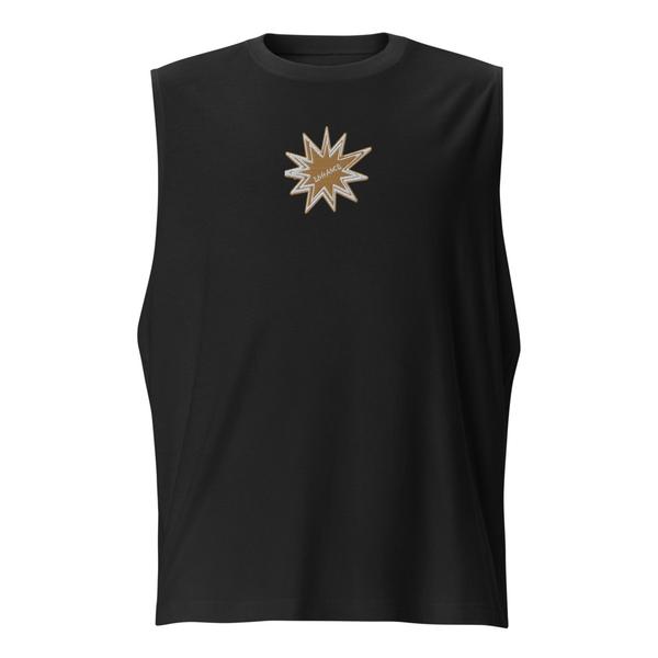 Enhance, Janet Audrey Wilson, Unisex Muscle Shirt | Bella