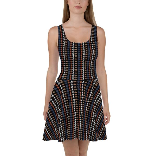 Elements-All-Over Print Skater Dress