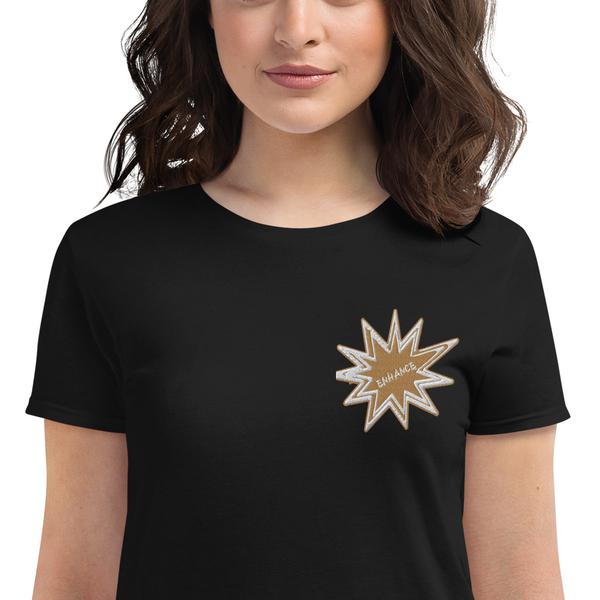 Enhance, by Janet Audrey Wilson, Women's Fashion Fit T-Shirt