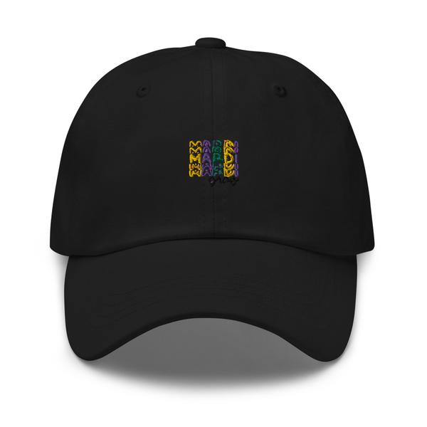 Mardi Gras Dad hat