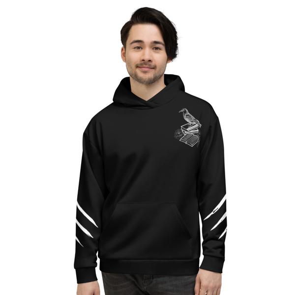 Raven Hoodie-Dark