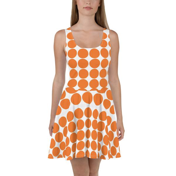 Janet Audrey Wilson Designs All-Over Print Skater Dress