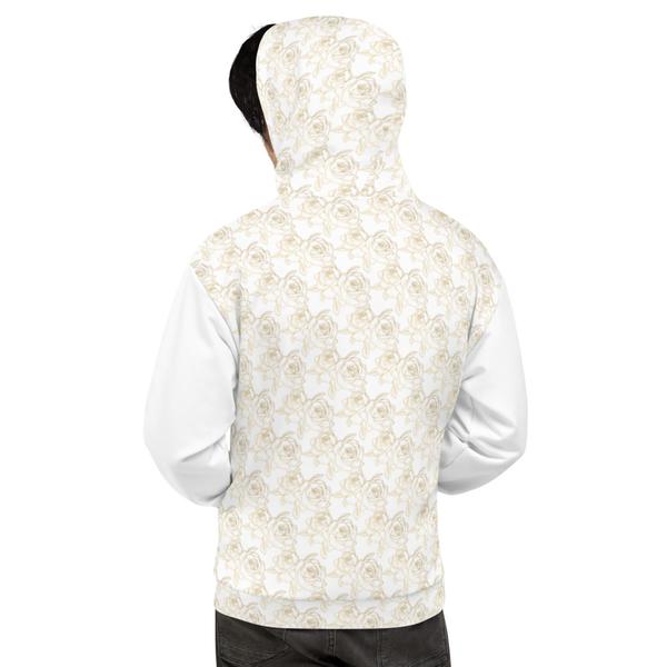 Flower Hoodie White