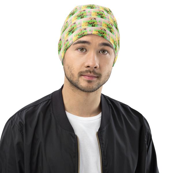 Trendy 2, All-Over Print Beanie