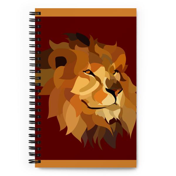 Spiral Notebook-Lion