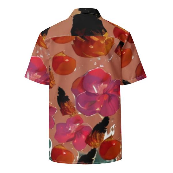 Janet Audrey Wilson Design  All-Over Print Unisex Button Shirt