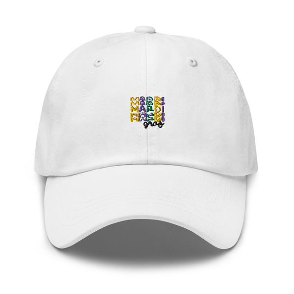 Mardi Gras Dad hat