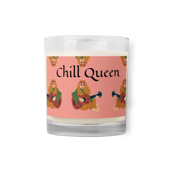 Glass jar soy wax  unscented Chill mode