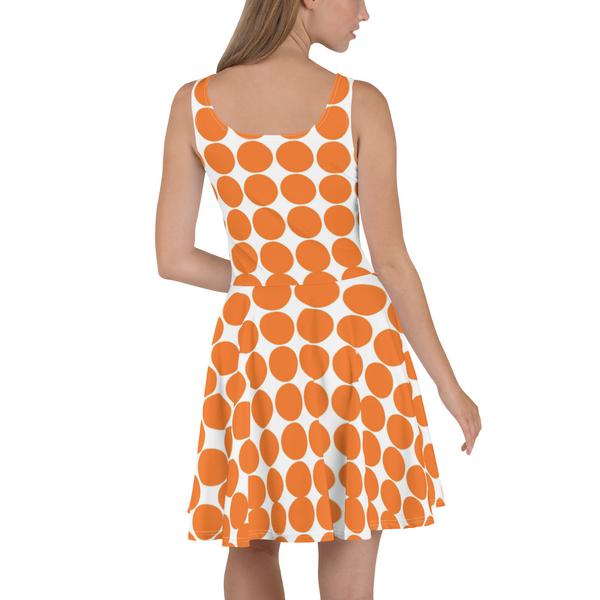 Janet Audrey Wilson Designs All-Over Print Skater Dress