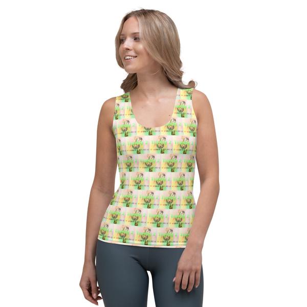 Trendy 2, All-Over Print Women's Tank Top