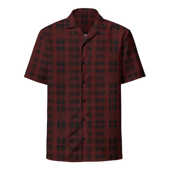 Janet Audrey Wilson Designs, All-Over Print Unisex Button Shirt