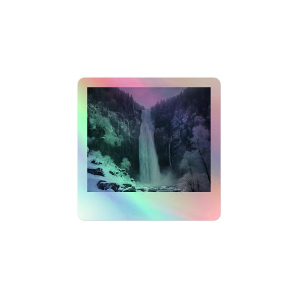 Sticker-Water Fall in Winter