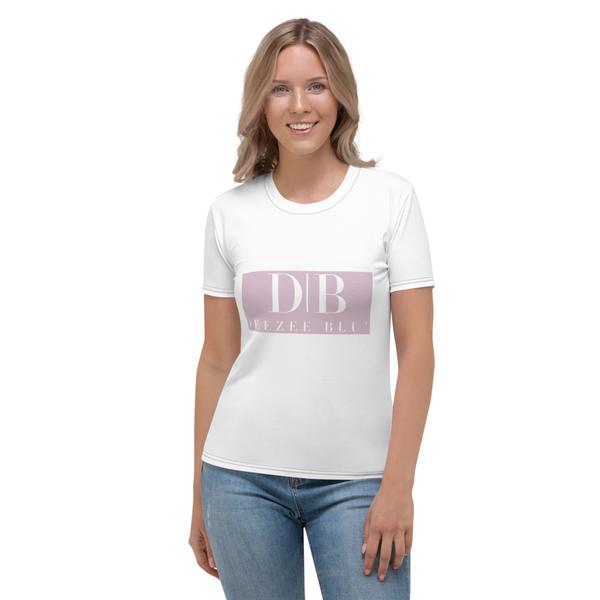Women's Pink DB Logo T-shirt
