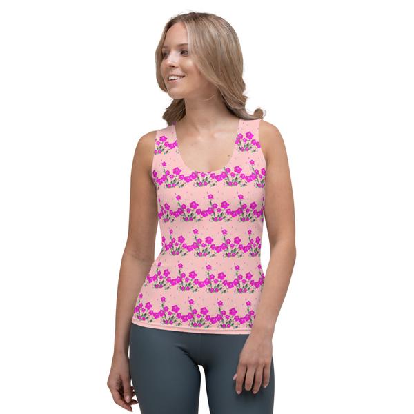 Janet Audrey Wilson Designs All-Over Print Women's Tank Top