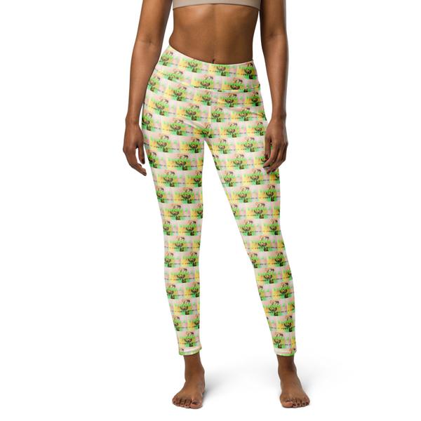 Trendy 2, All-Over Print Yoga Leggings